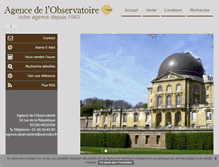 Tablet Screenshot of agence-observatoire.com